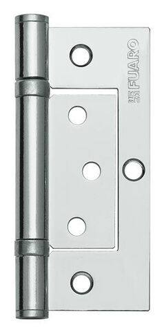 Петля стальная накладная Фуаро 300-2BB 100x2,5 CP, цвет хром (гарантия - 12 месяцев)