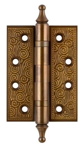 Петля врезная универсальная Армадилло Castillo CL 500-A4 102x76x3,5 BB-17, цвет бронза коричневая (гарантия - 5 лет)