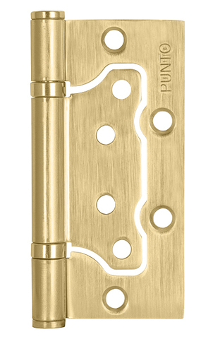 Петля накладная Пунто IN4200W SB (200-2B 100x2,5), цвет золото матовое (гарантия - 12 месяцев)