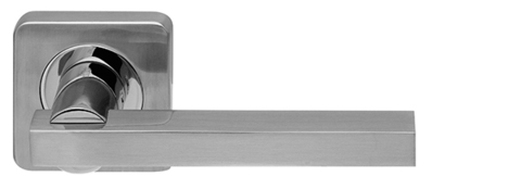 Ручка Армадилло K.SQ52.ORBIS (ORBIS SQ004) SN/CP-3, цвет никель матовый/хром (гарантия - 5 лет)