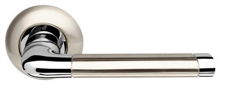 Ручка Армадилло R.LD54.Stella (Stella LD28) SN/CP-3, цвет никель матовый/хром (гарантия - 5 лет)