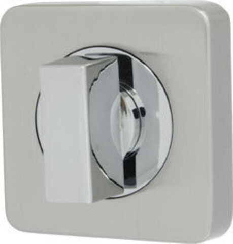 Завертка Армадилло BK6.K.SQ52 (BK6/SQ) SN/CP-3, цвет никель матовый/хром (гарантия - 5 лет)