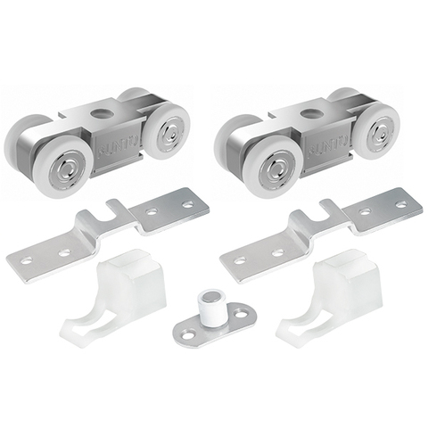 Комплект роликов для раздвижных дверей Пунто SLD.SoftLine.SET.rollers/55-4 (Soft LINE 55/4) (гарантия - 12 месяцев)