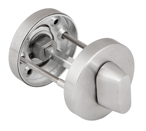 Завертка Фуаро BK6.R.DSS304-02 (DSS-02-BK6) INOX 304, цвет нержавейка (гарантия - 12 месяцев)