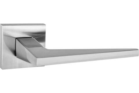 Ручка квадрат Ренц Сорренто INDH 321-03 slim SN, цвет никель матовый, ЦАМ (гарантия - 10 лет)