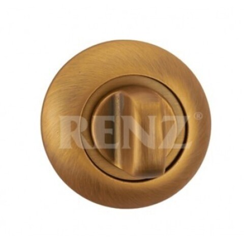 Завертка круг Ренц INBK 08 CF, цвет кофе к ручкам Флория INDH 17-08 CF (гарантия - 5 лет)