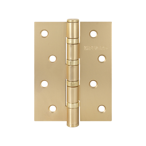Петля универсальная Фуаро IN4400U SSG (4BB 100x75x2,5), цвет золото сатинированное (гарантия - 2 года)