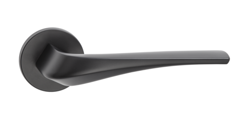 Ручка круг Пуэрто Соффиони INAL 547-06 slim B, цвет черный (гарантия - 5 лет)