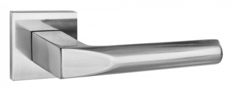 Ручка квадрат Пуэрто Доллио INAL 554-03 slim SN, цвет никель матовый (гарантия - 5 лет)